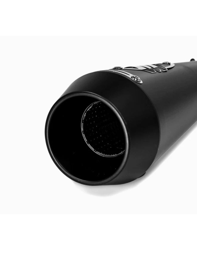 M4 Black Motorcycle Exhaust System Performance Slip On Silencer - Image 3